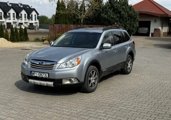 samochody osobowe Subaru Outback cena 45000 przebieg: 243000, rok produkcji 2012 z Głogówek